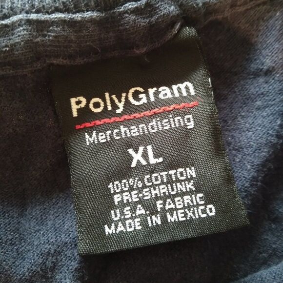 Vintage Wu-Tang Clan Bat Logo T-Shirt 1997 Polygram - Picture 6 of 9